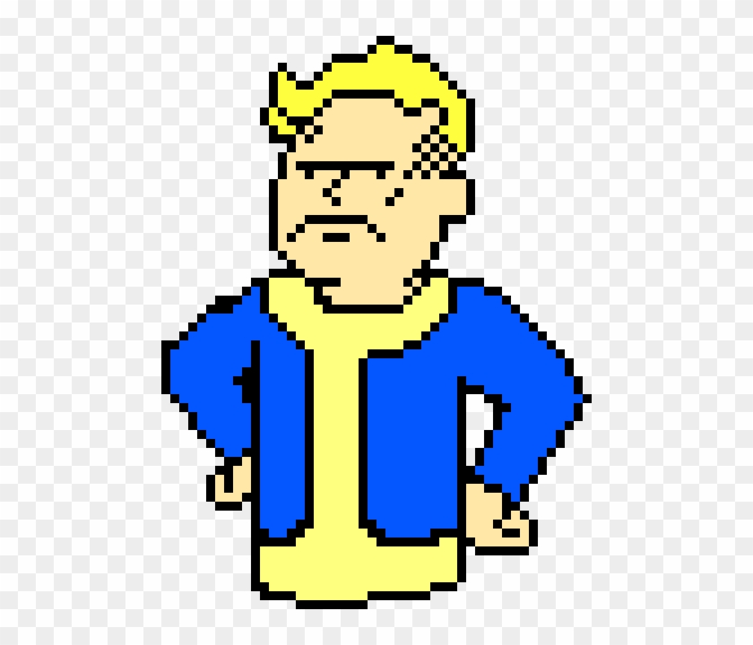 Mad Clipart Mad Boy - Fallout Boy Pixel Art #1761556