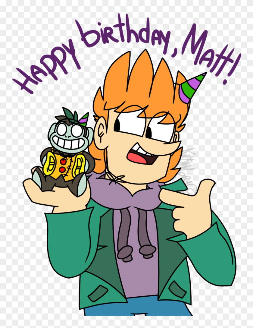 Happy Bday Matt Feat - Cartoon #1761591