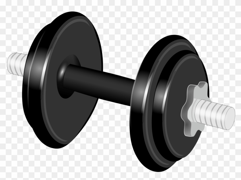 Weights Barbells And Dumbbells Clip Art - Dumbbell Clipart #1761758