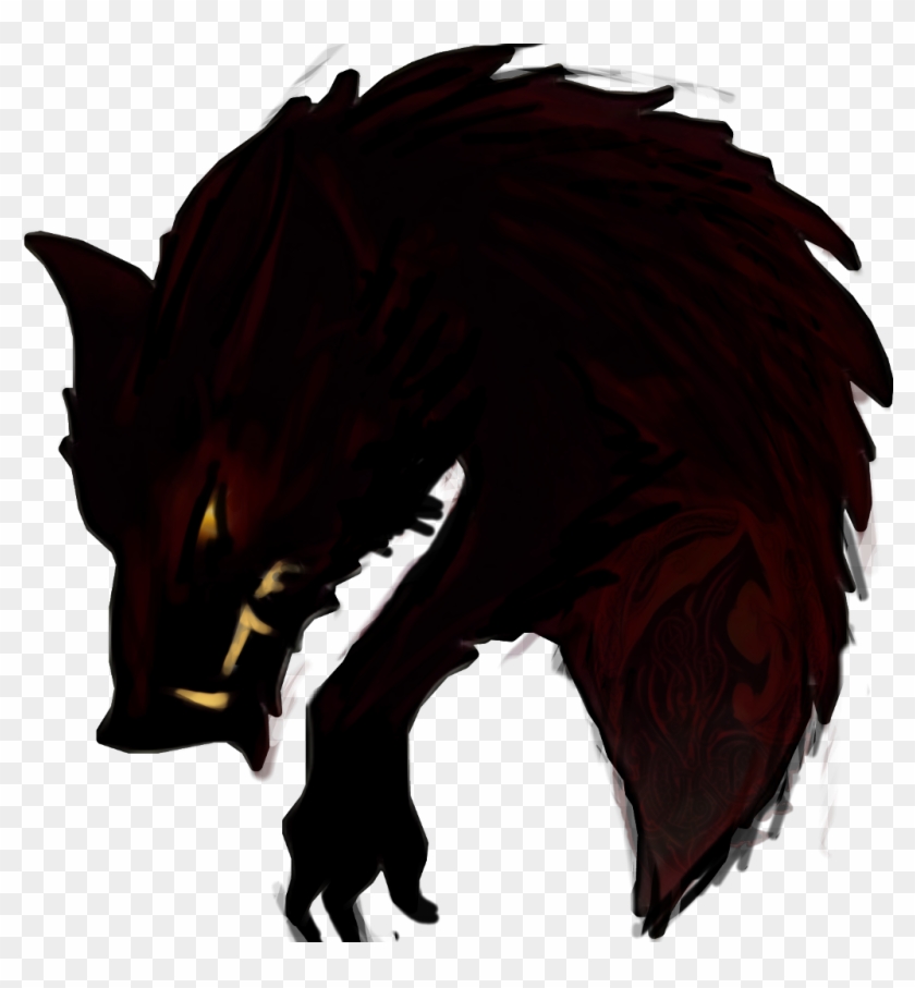 Lycanthrope Werewolf Skinwalker Creatures Silhouette - Illustration #1761846