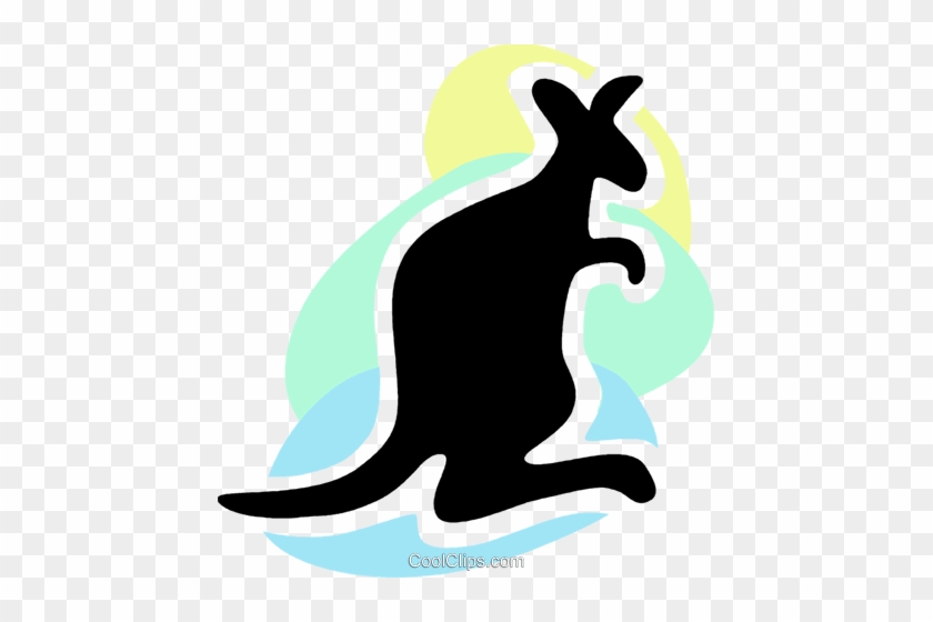 Kangaroos Royalty Free Vector Clip Art Illustration - Illustration #1762093