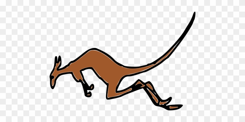 Kangaroo, Bronze, Runs, Left, Brown - Kangaroo, Bronze, Runs, Left, Brown #1762099