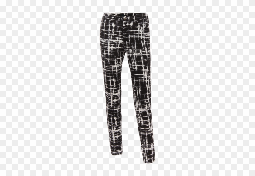 Graphic Print Skinny Pants - Pajamas #1762334