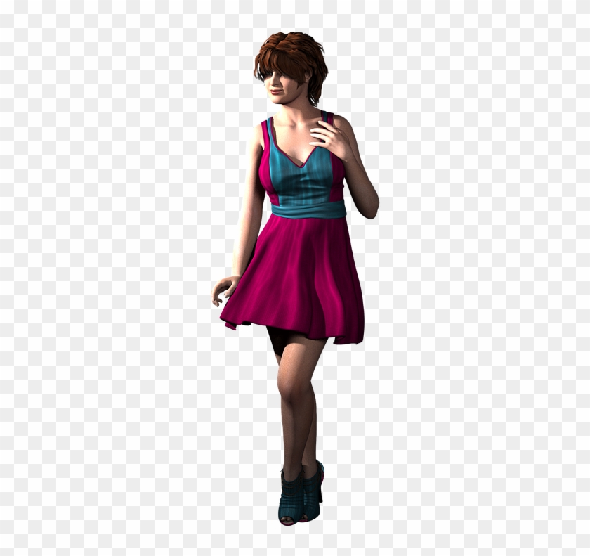 Lady In Dress Png #1762343