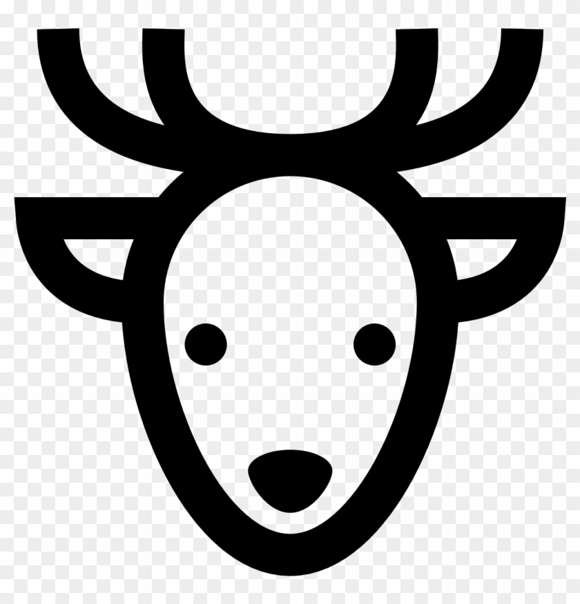 1600 X 1600 5 - Reindeer Icon Png #1762417