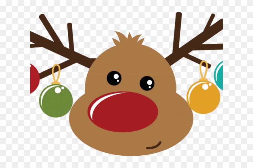 Holiday Clipart Reindeer - My First Christmas Png #1762425