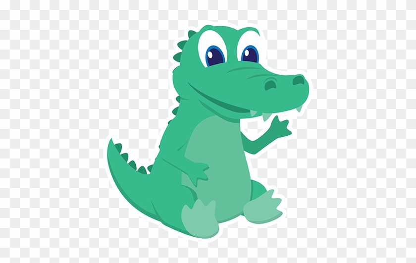 Crocodile Clipart Alligator Mascot - Cartoon #1762506