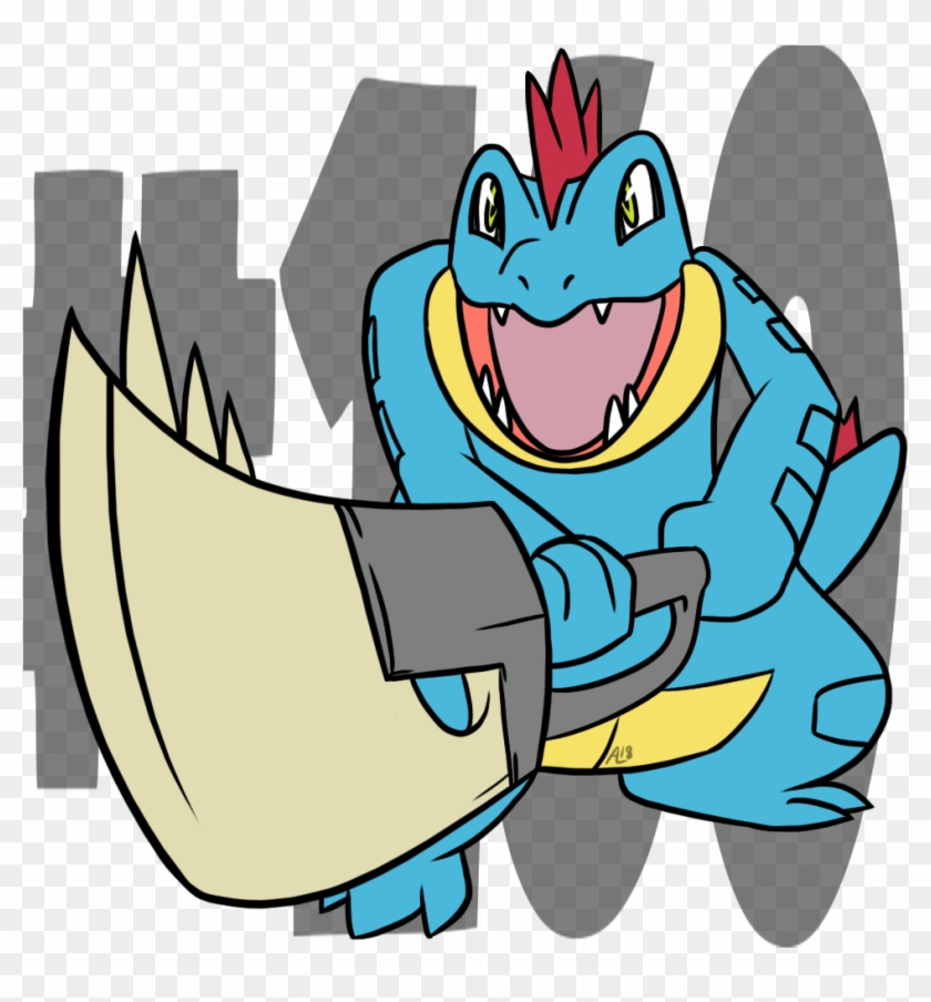 Feraligatr Pokemon Pokemonaday Artists On Tumblr Fanart - Cartoon #1762540