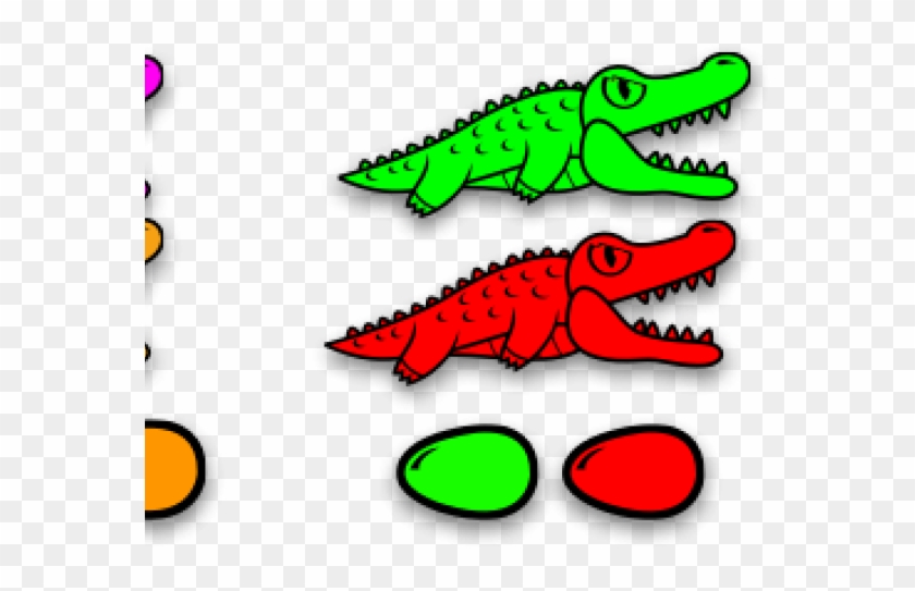 Crocodile Clipart Alligator Egg - Crocodile Cartoon #1762560