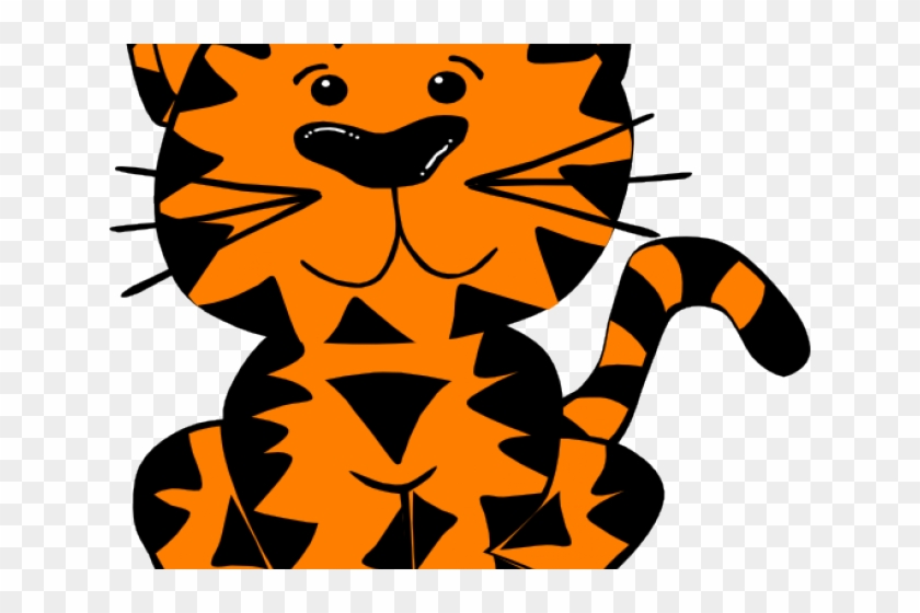 Tiger Clipart Clip Art - Cartoon Cat #1762568