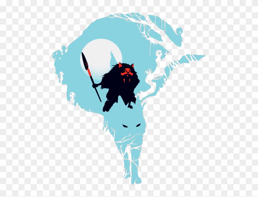 Princess Mononoke Transparent Transparent Background - Illustration #1762637
