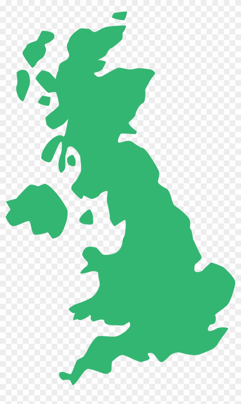 Clipart Map Build Your Own - Great Britain Map Svg #1762673
