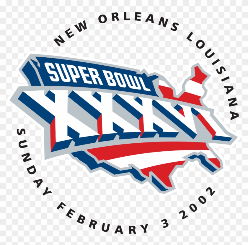 This Is What The Xxxvi Logo Was Going To Look Like - 2002 Super Bowl Logo #1762807