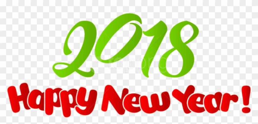 2018 Happy New Year Png - Happy New Year 2018 Images Png #1762832