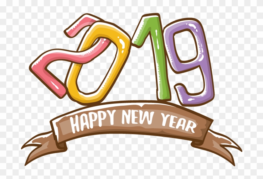 2019 Happy New Year 21 Vector - 2019 Happy New Year Poster #1762837