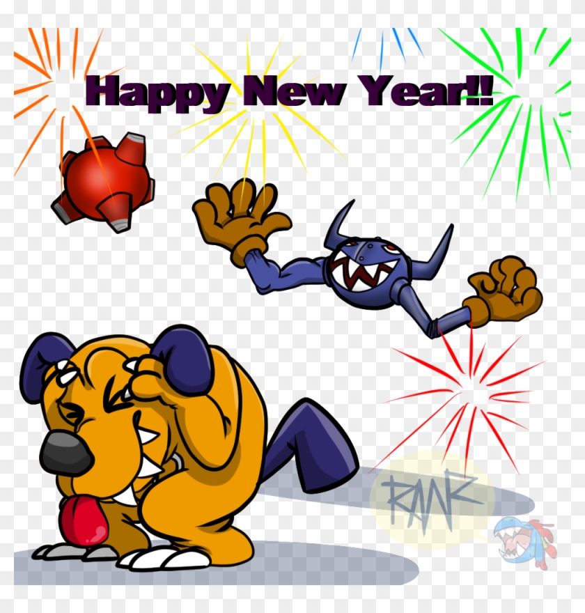 Happy New Year There's Not A Lot Of Art Of These Guys - Cartoon #1762840