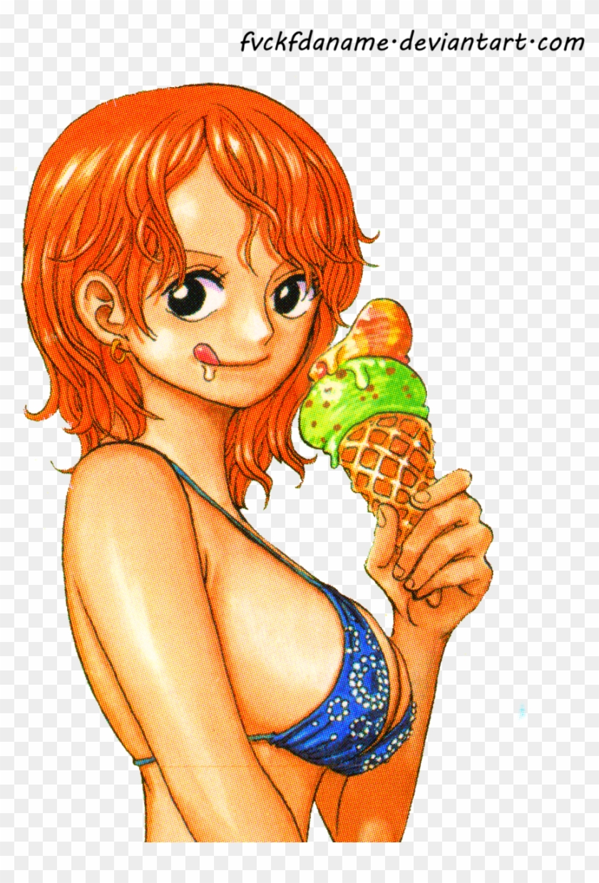 Nami One Piece Render Fvckfdaname On Deviantart Png - Nami Manga Render #1762863