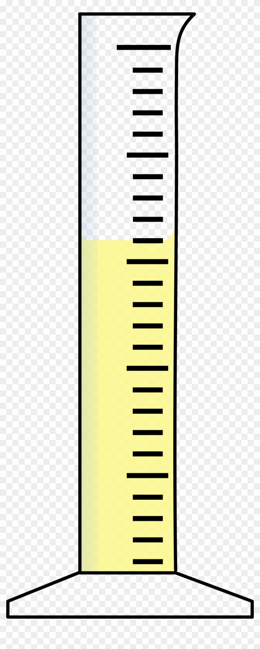 Messzylinder Mit Flüssigkeit #1762885