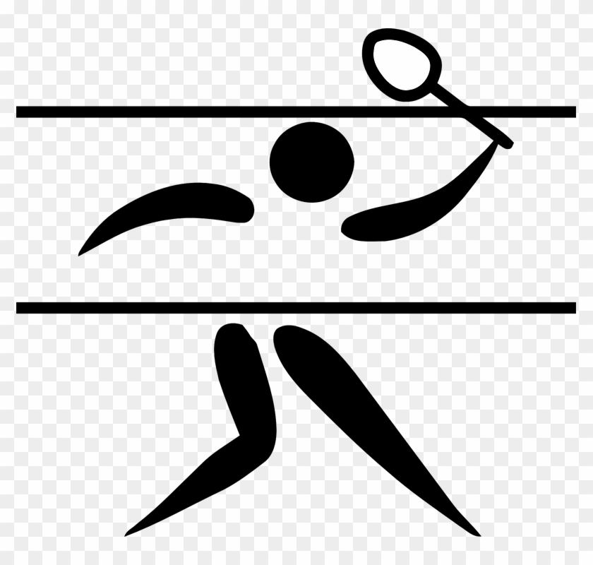 Badminton - Badminton Clipart Olympics #1762940