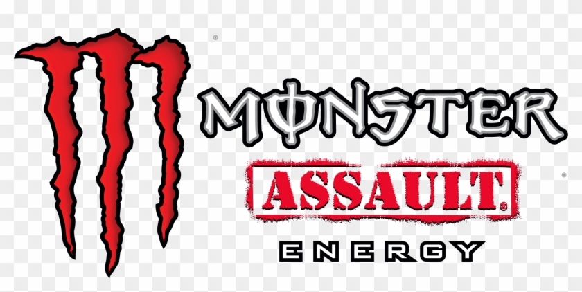 Monster Energy Logo Pattern - Monster Energy Red Png #1763063