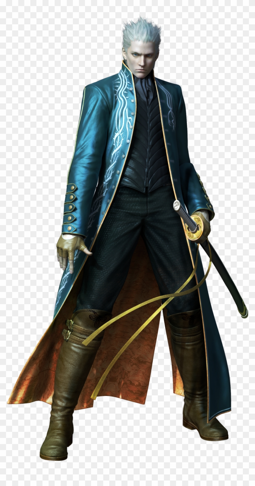 You Can Give Any Character A Single Sword From All - Devil May Cry Vergil Png #1763216