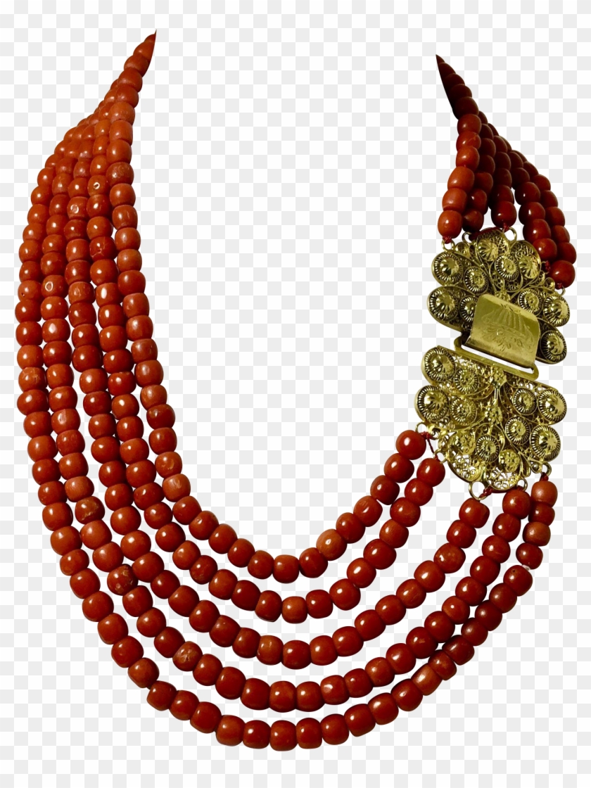 Clip Beads African Gold - Necklace #1763360