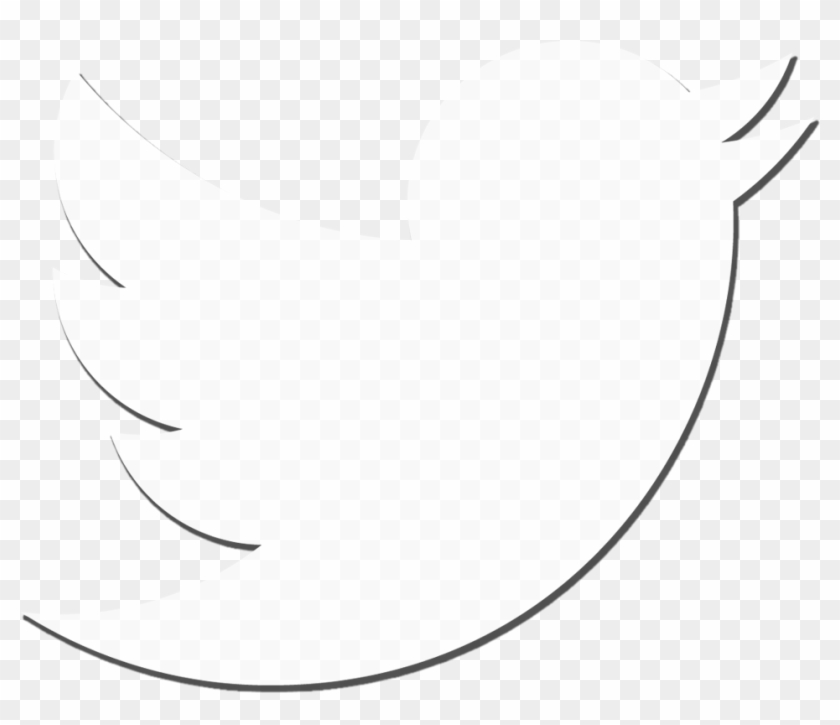 Twitter Logo Transparent - White Twitter Logo No Background #1763441