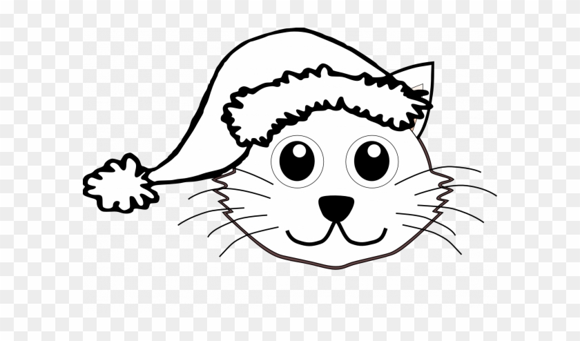 66 Admirable Stocks Of Santa Claus Hats Coloring Pages - Christmas Cat Svg Free #1763550