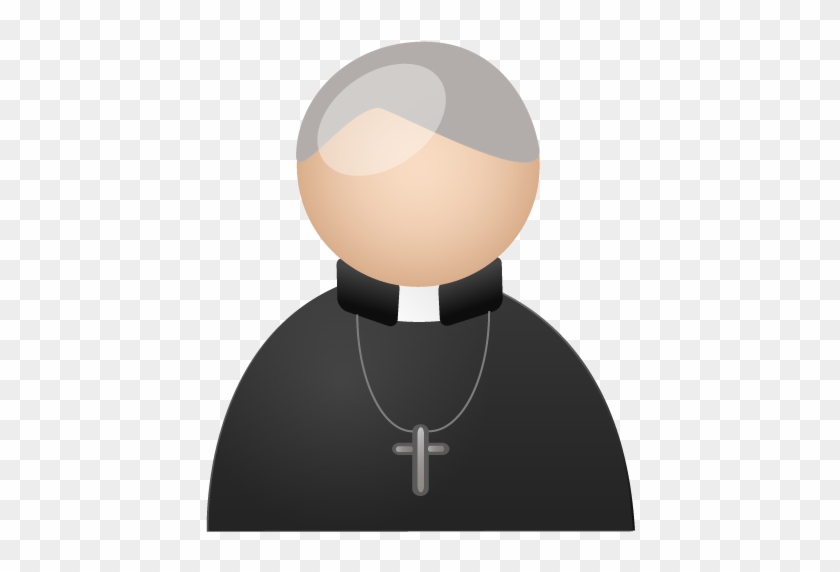 Grey Icon Size Transparent Background - Priest Icon #1763619