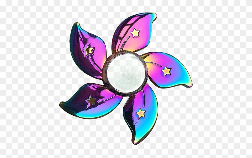 Fidget Spinner Png - Rainbow Star Fidget Spinner #1763648