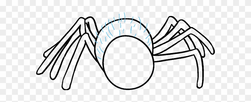 678 X 600 8 - Spider Black And White Cartoon Png #1763655