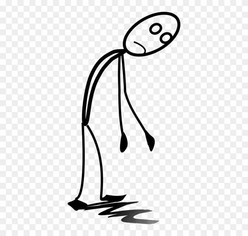 My Monday, November 7th, - Sad Stick Figure Png #1763891