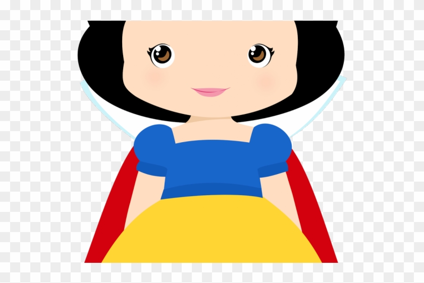 Snow White Clipart Birthday - Molde Branca De Neve #1763940