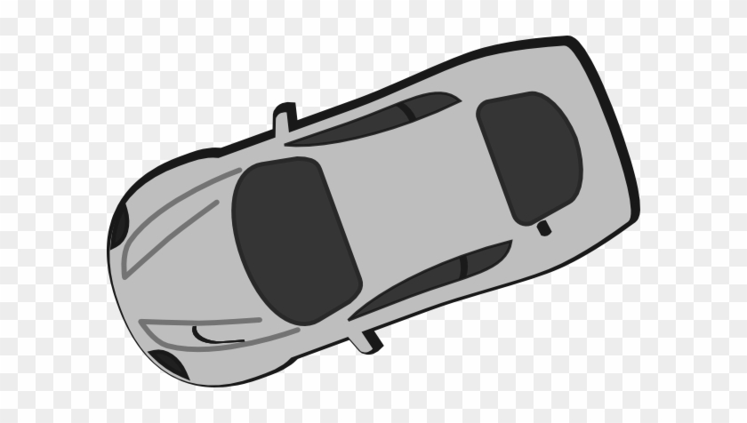 Gray Car Top View 200 Clip Art At Clkercom Vector - Car Top View #1764323