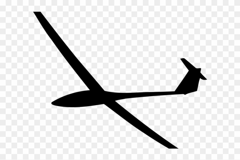 Jet Clipart Glider Plane - Glider Plane Clipart #1764443