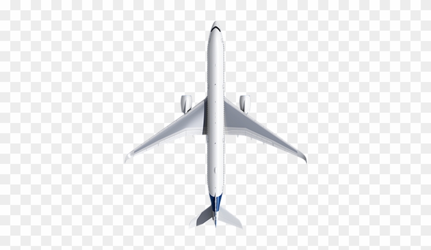 1000 X 407 2 - Airbus A350 Top View #1764456
