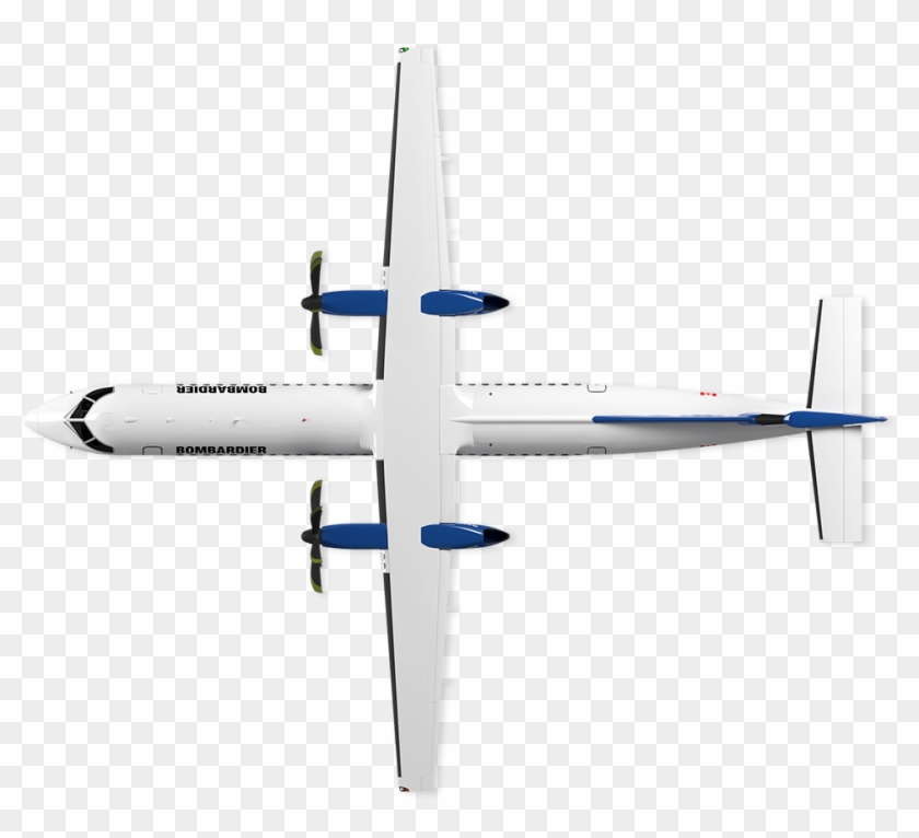 Bombardier Q400 Top View #1764464