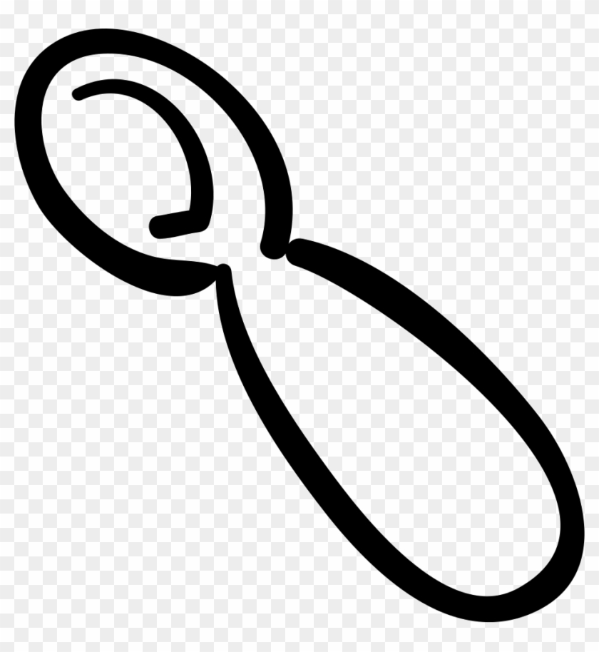 Png File - Spoon Outline #1764500