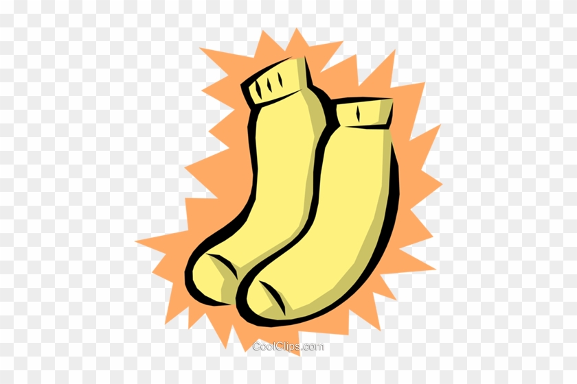 Calcetines Libres De Derechos Ilustraciones De Vectores - Socks Clip Art #1764564