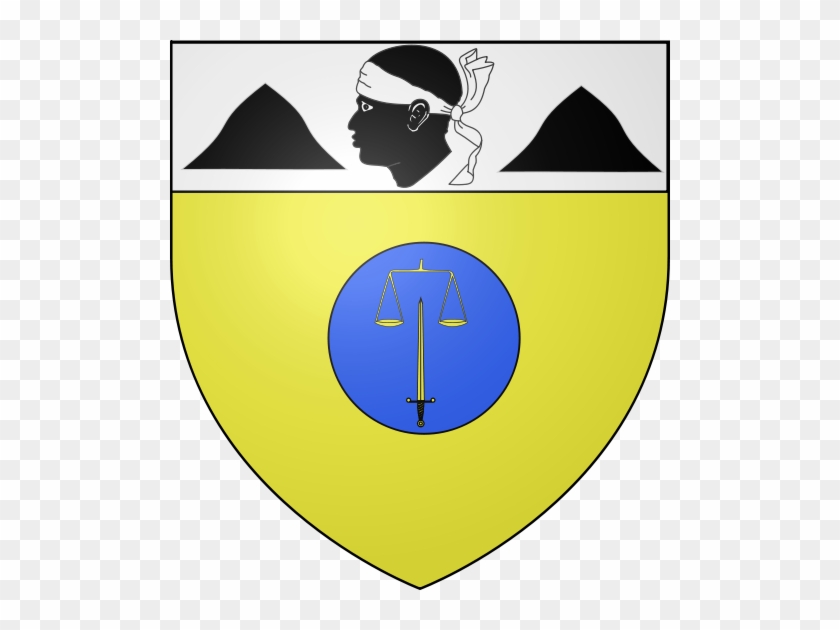 The Town And The Coatof Arms Of The Town - Vico Coat Of Arms #1764683