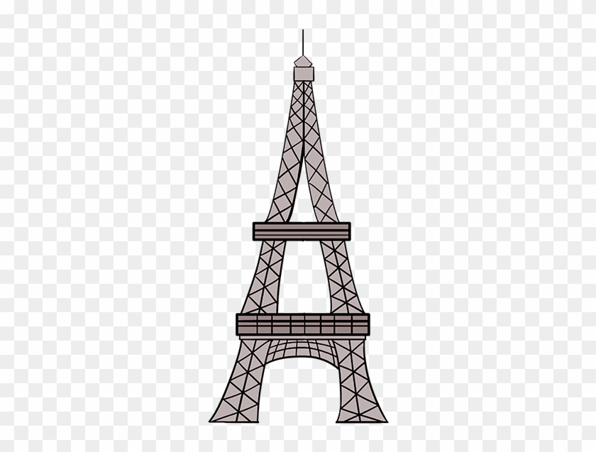 How To Draw The Eiffel Tower In A Few Easy Steps Easy - Eiffel Tower #1764708