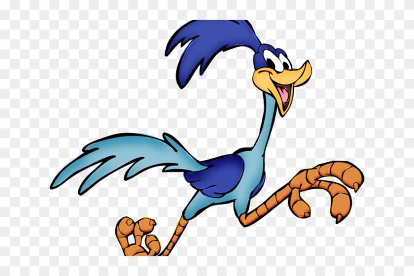 Roadrunner Clipart Love - Road Runner Looney Tunes Running #1764836