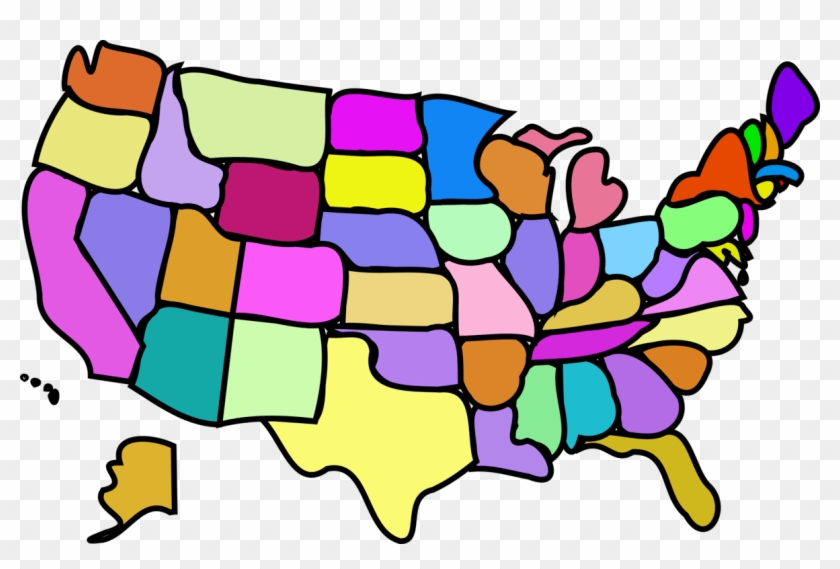 Thumb Image - Cartoon Map Of Usa #1764856