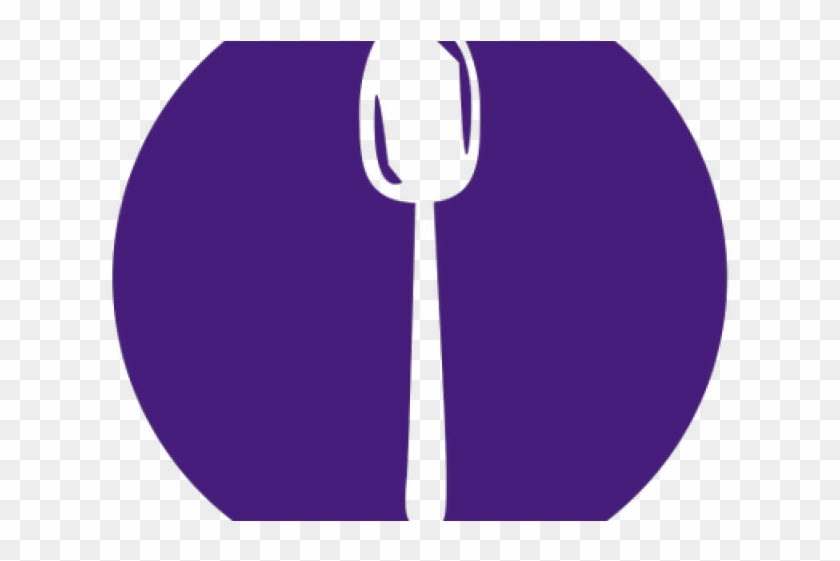 Spoon Clipart Purple - Spoon University #1764947