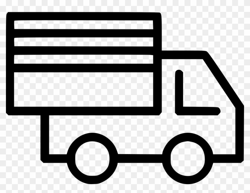 Truck Delivery Go Trailer Comments - Scalable Vector Graphics #1764974