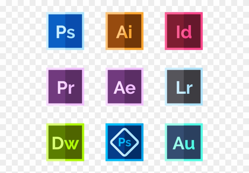 Adobe Logo Transparent - Adobe Vector #1765284