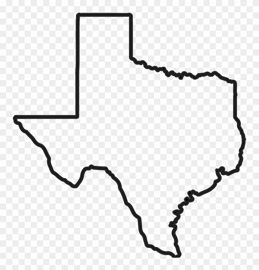 Texas Outline Transparent Texas State Outline Png Free