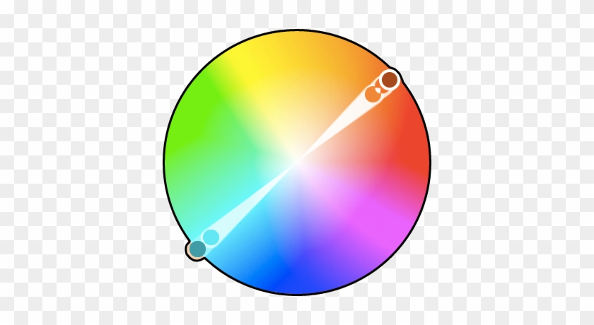 492 X 444 5 - Colour Wheel Compound Colours #1765462