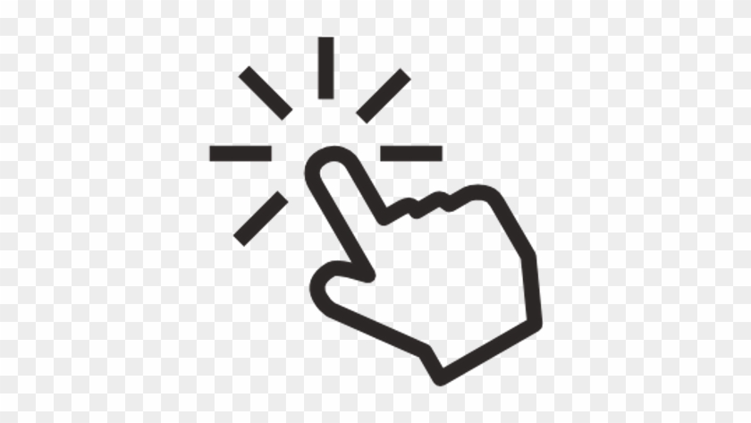 Click Tap Hand Transparent Png Stickpng - Клик Курсор #1765807