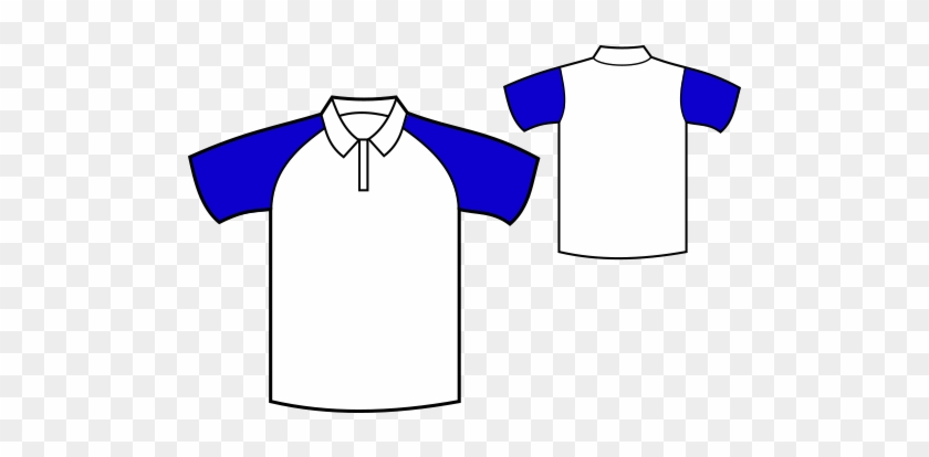 500 X 340 2 - Polo Shirt White Blue #1765834
